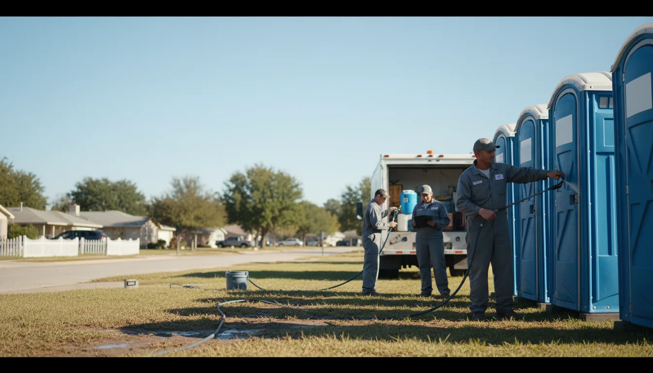 Long-Term Portable Toilet Rental in Tekamah, NE near me